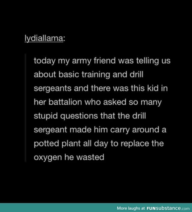 Waste of air