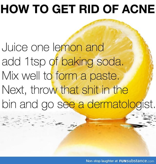 How to get rid of acne