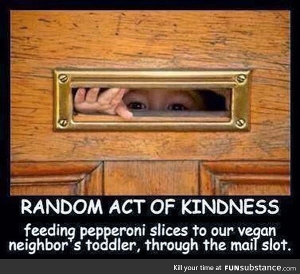 Random act of kindness