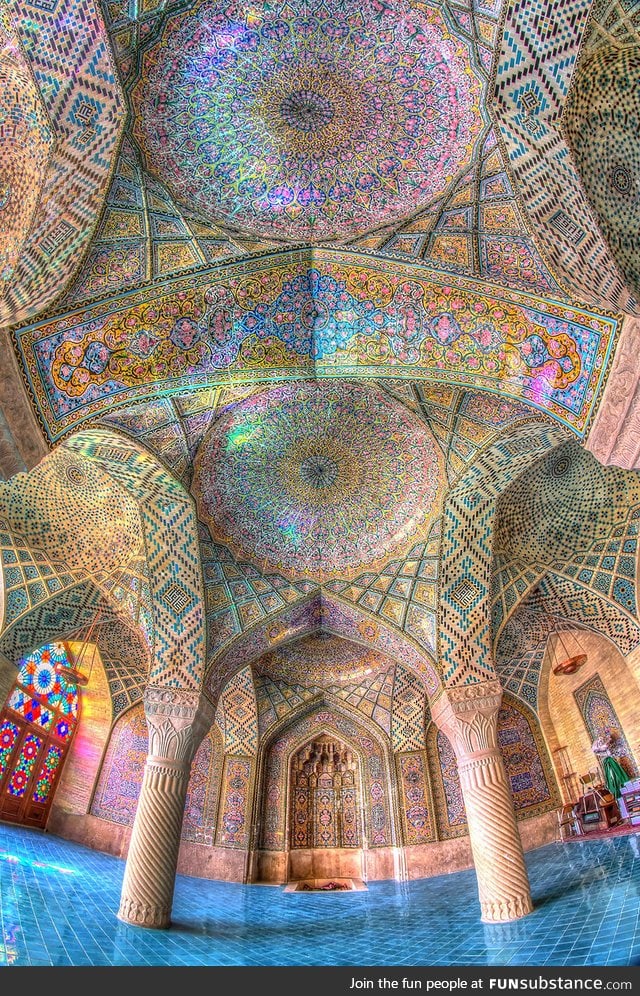 The Shah Mosque in Isfahan, Iran