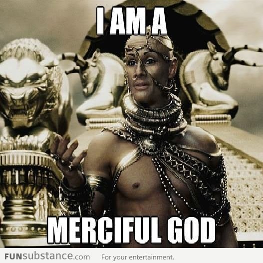 When I let a fly out of the house instead of killing it
