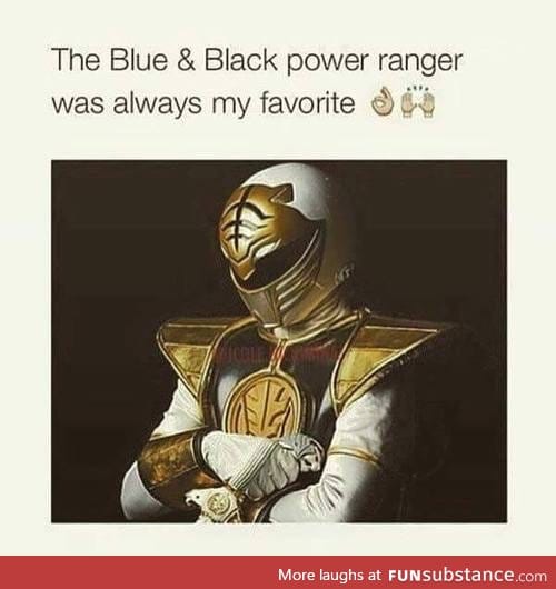 Or was it the White and gold one?