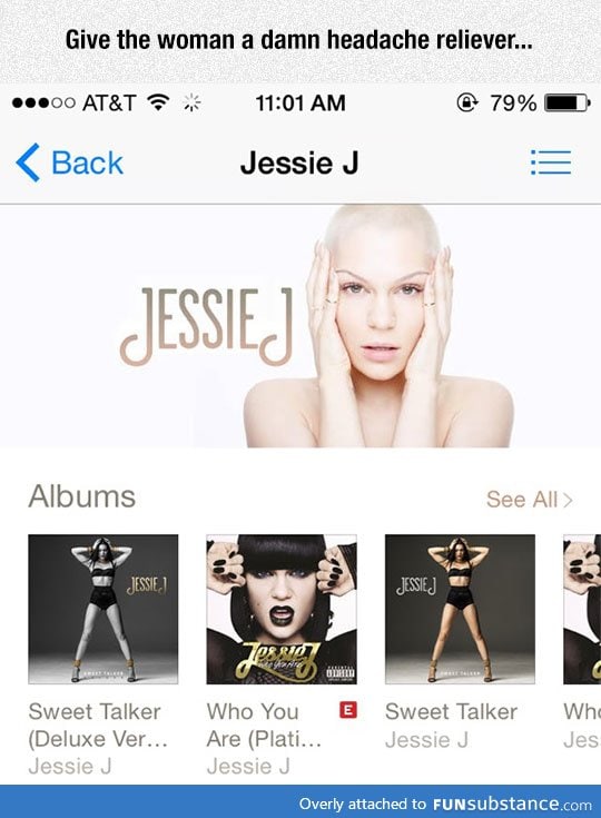 Poor jessie j