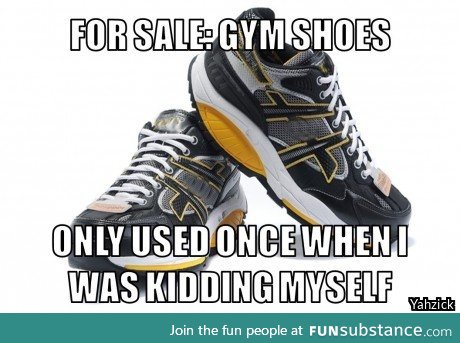 I'm not fit for the gym