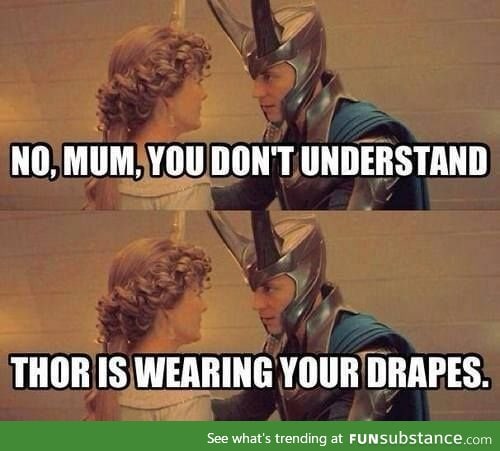 Loki is concerned