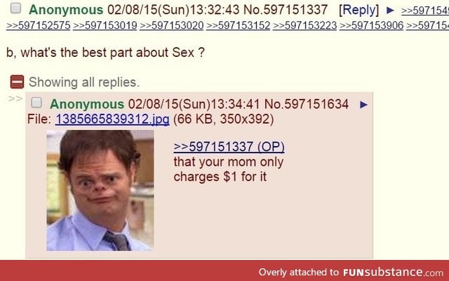 Anon wants to know about sex