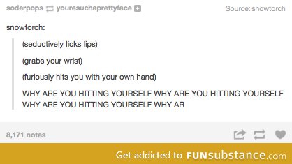 I can't stop laughing