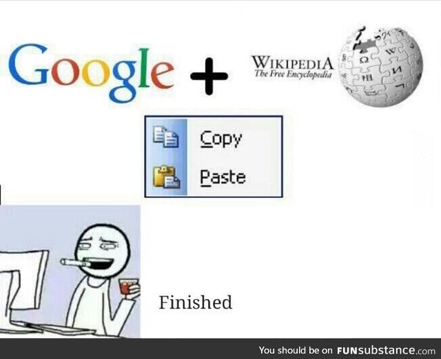 How I do homework