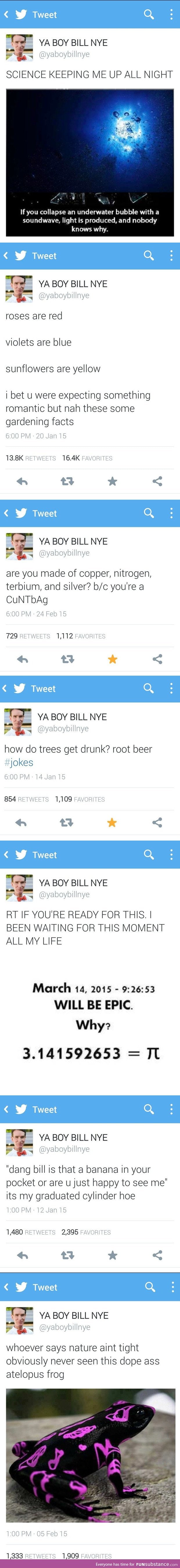 Bill Nye the twitter guy