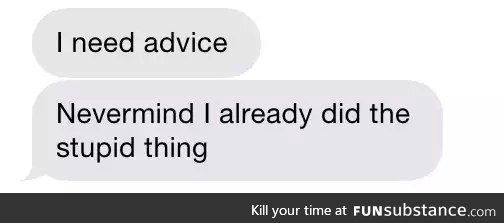 Texting my friends like