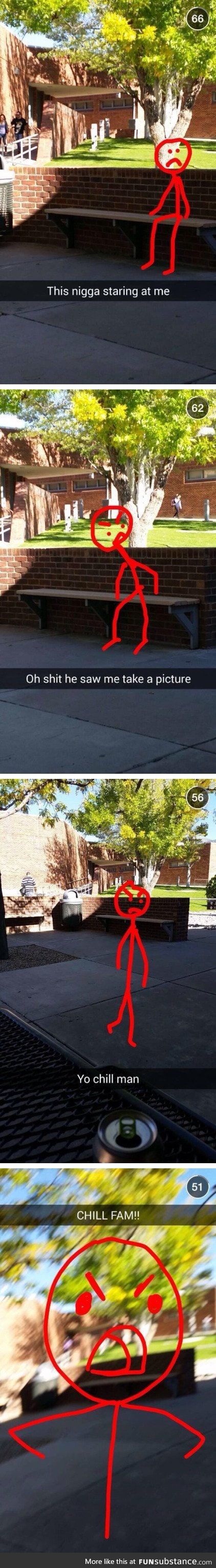 Snapchat story
