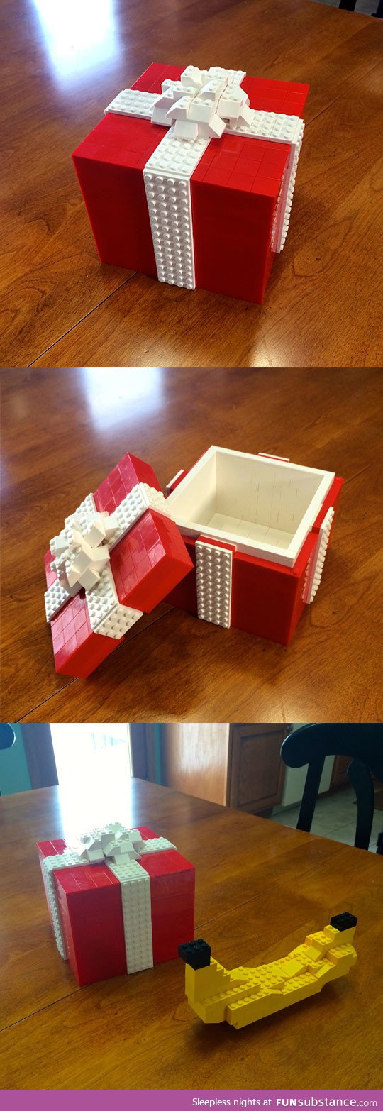 Cool lego gift box