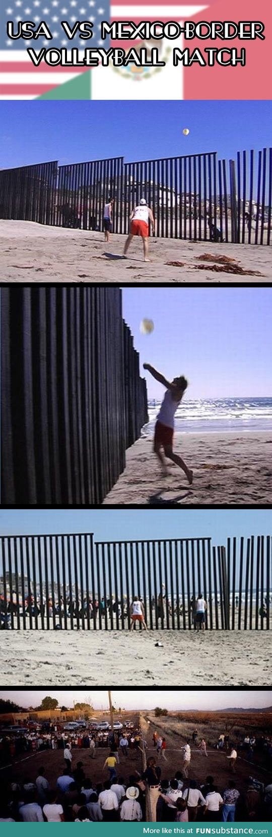 USA vs Mexico volleyball match