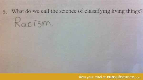 This kid's thinking is beyond his own age