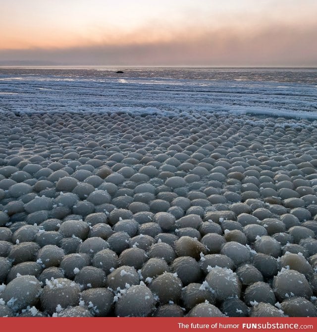 Ice (that looks like) Dragon Eggs