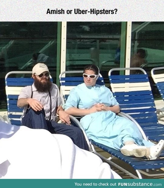 uber amish hipsters!
