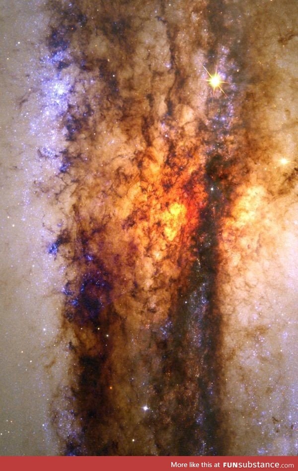 The core of active galaxy Centaurus A