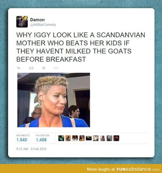 Iggy's Strange Look
