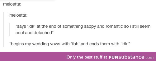 tbh i really like this post idk