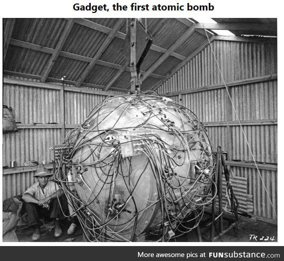 The first atomic bomb