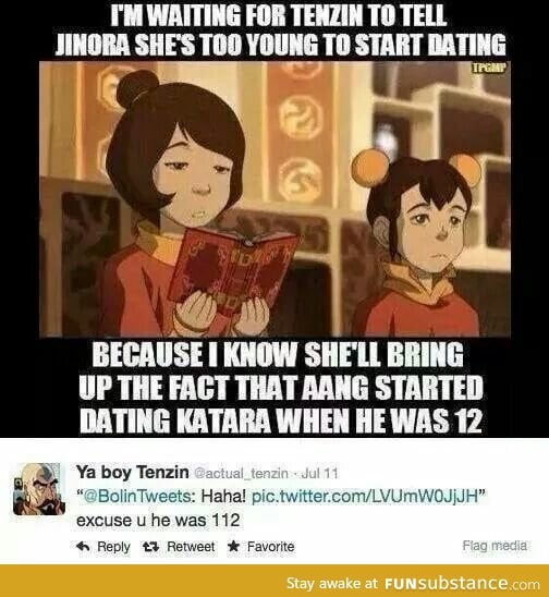 Damn Aang was an oldie