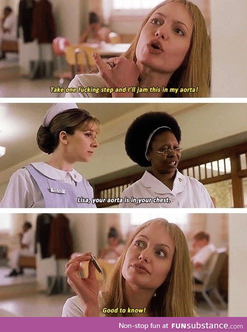 Girl interrupted