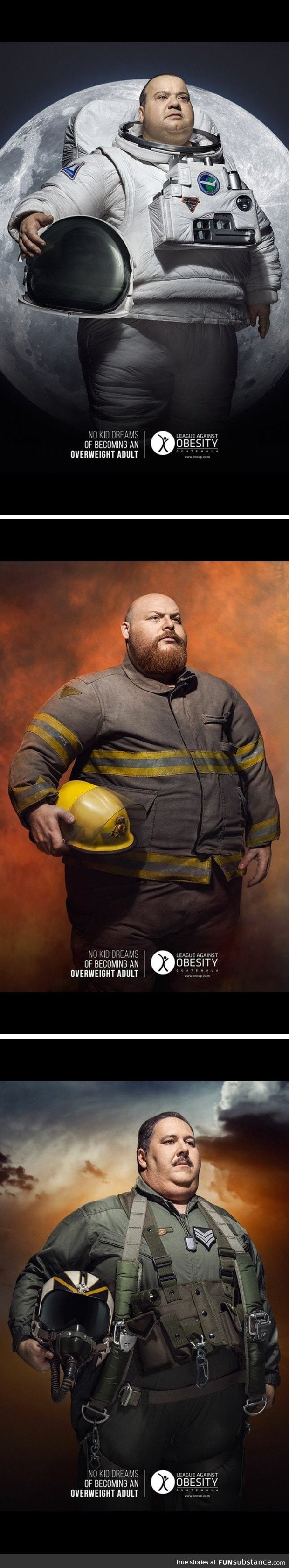 Ad campaign to fight obesity