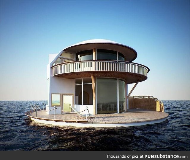 Floating house