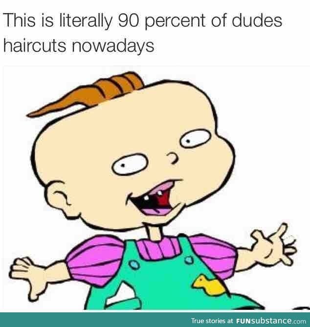 White people all about that hair cut
