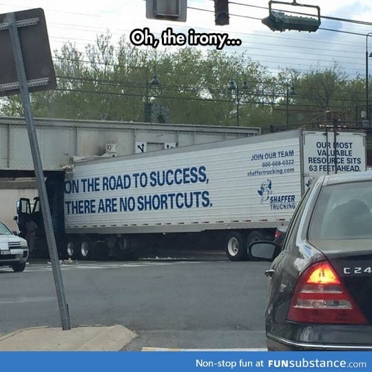 No shortcuts