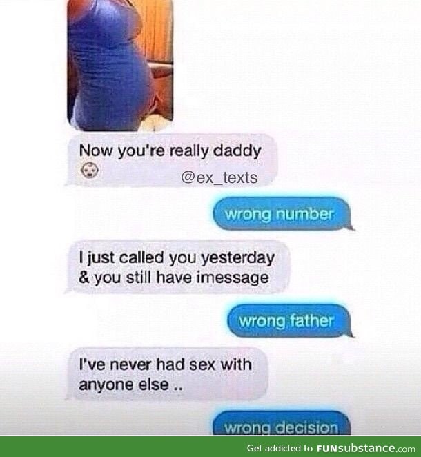 Wrong number
