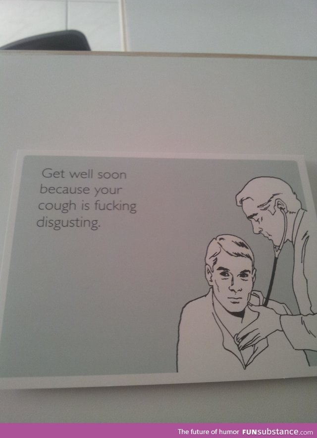 When you're sick for so long your spouse can't take it anymore