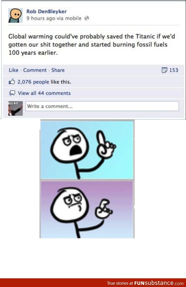 Well, it's sorta true