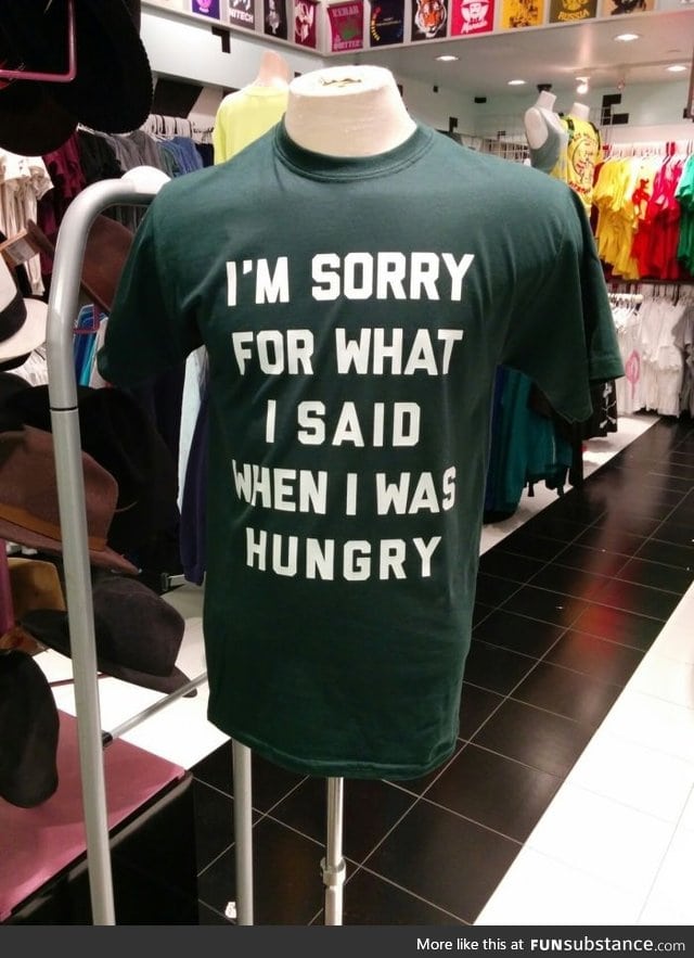 It's called being "hangry"