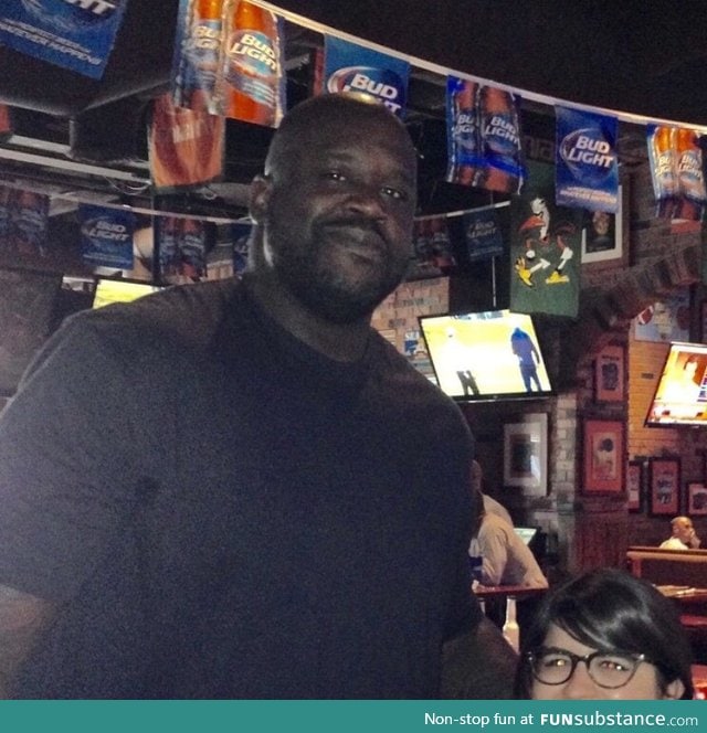 "I met Shaq"