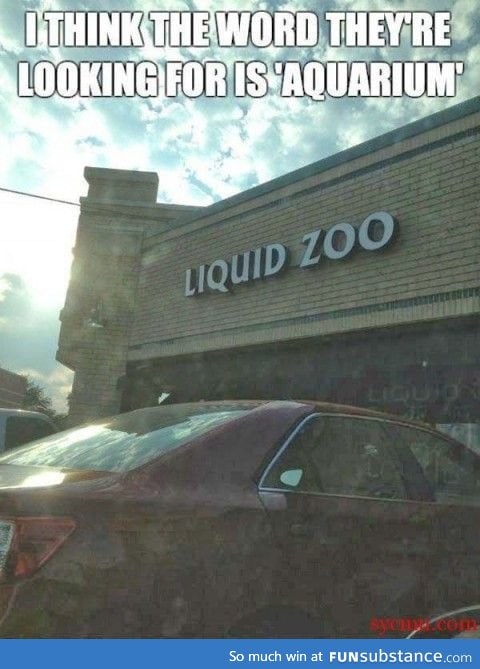 WELCOME TO THE LIQUID ZOO