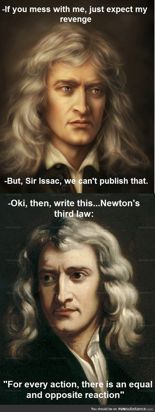 What Newton's 3rd law mean