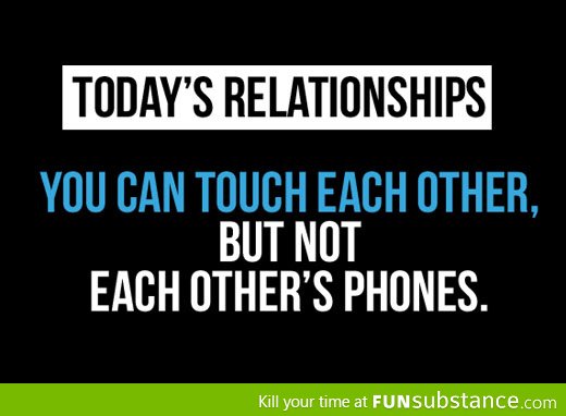 Today's relationships
