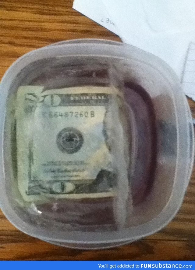 Asked for cold hard cash, and got this