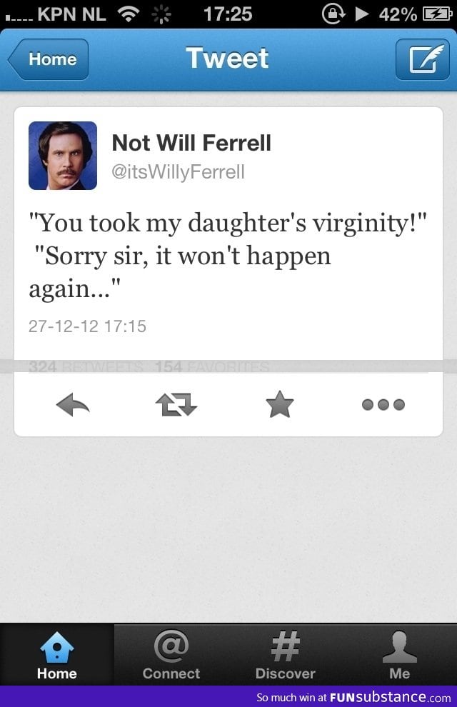 Sorry sir, it won't happen again