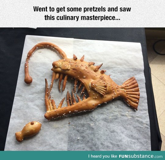 Pretzel masterpiece