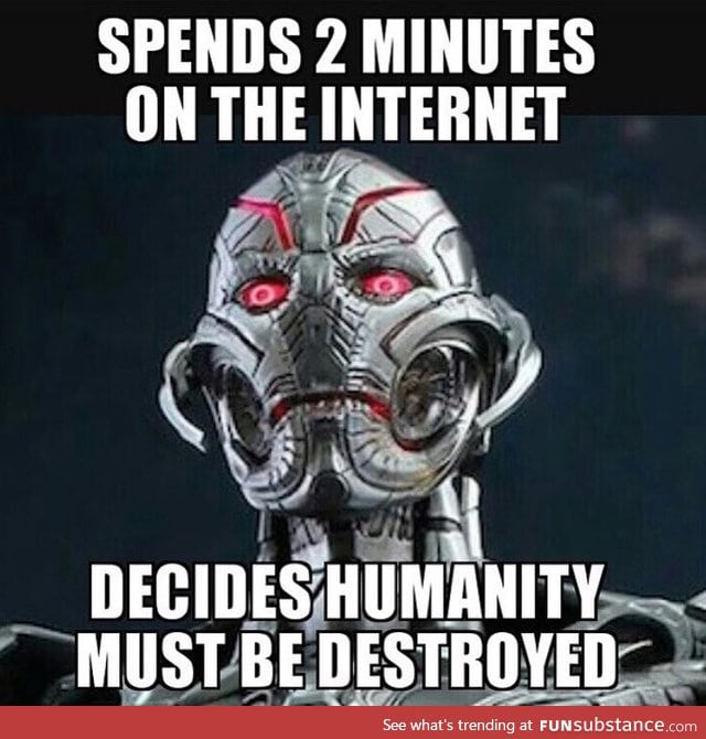 Ultron's solution makes senses