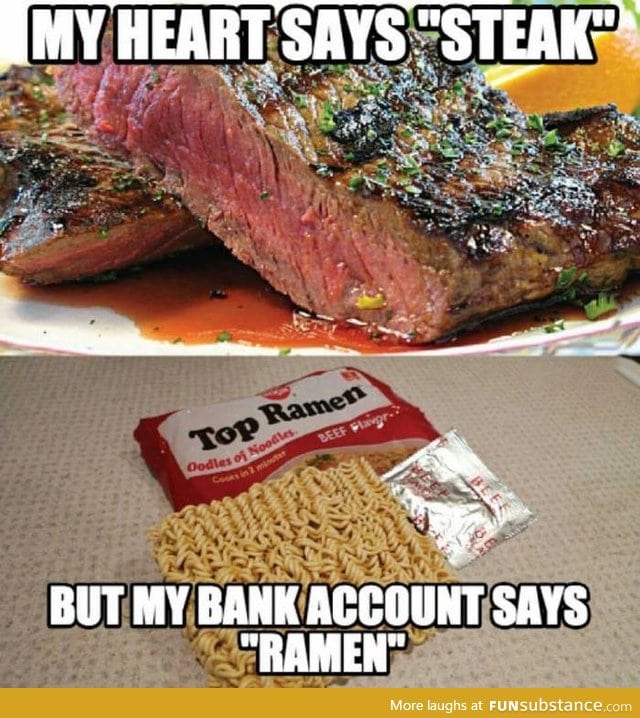 The struggle of a college student