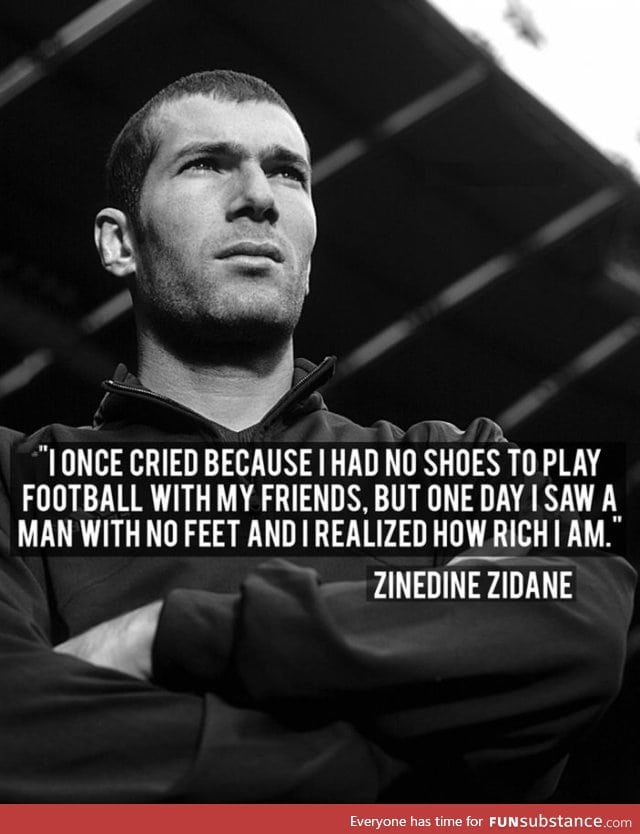 Good guy zidane
