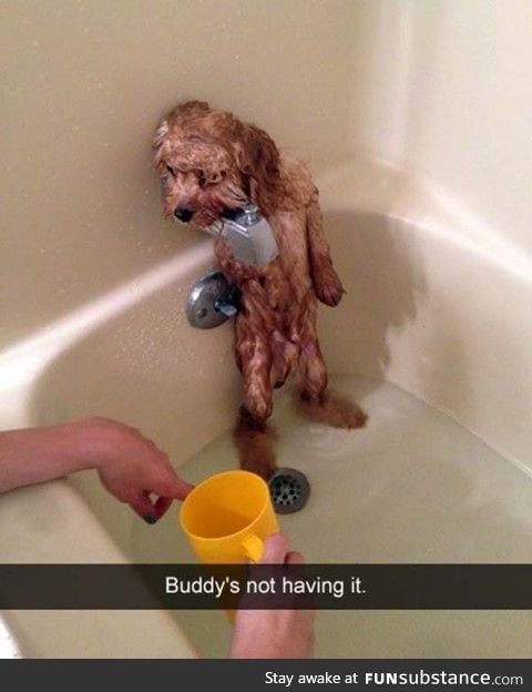 He's not having it