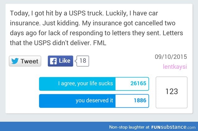 Thanks, USPS.