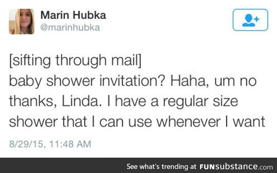 Baby shower invitation