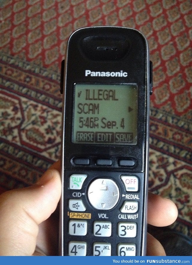 I wish my caller ID was always on the ball like this