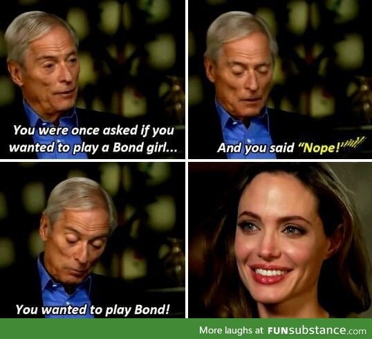 Angelina Jolie, everyone!