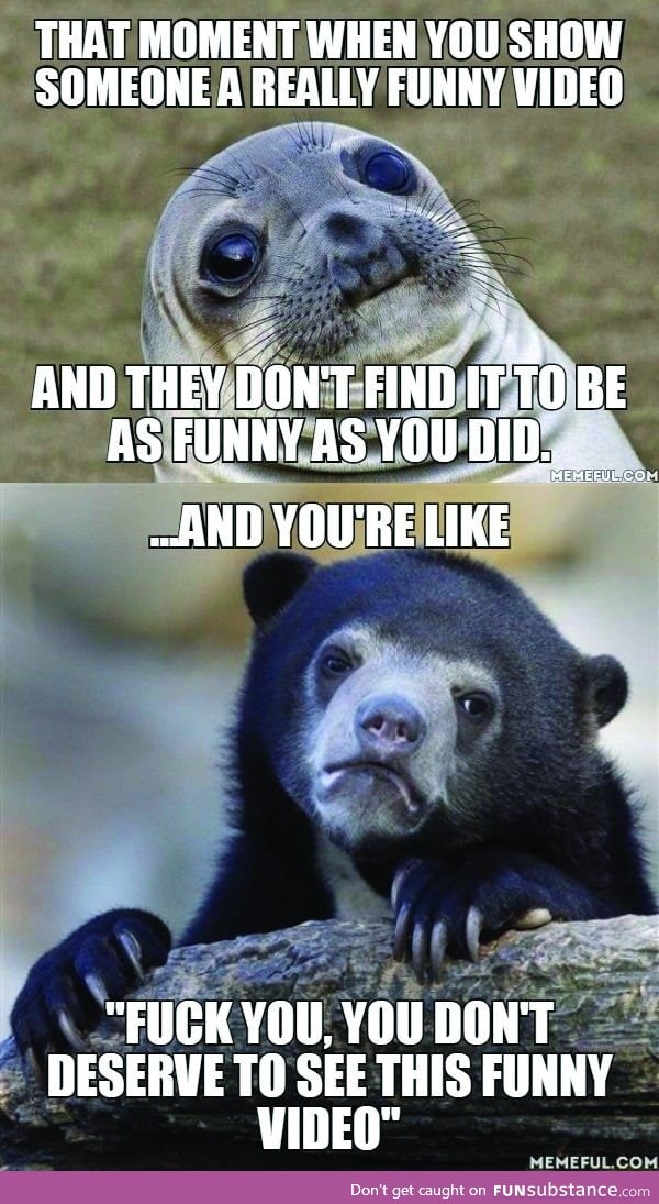 You better laugh at it, b*tch